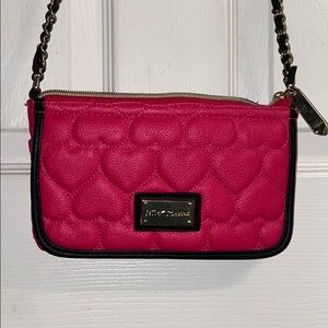 Betsy Johnson mini shoulder bag/wallet